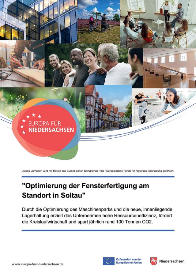 "Optimierung der Fensterfertigung am Standort Soltau"