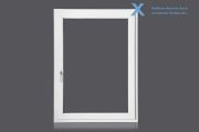 TITAN axxent Fenster frontal KF X Grau - KFS Fensterbau & Montagetechnik GmbH