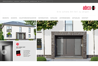 Firma Adeco (Haustürfüllungen)