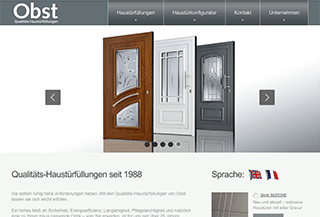 Firma Norbert Obst GmbH (Haustürfüllungen)