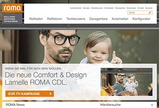 Firma ROMA (Rolladen)