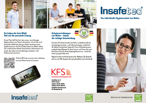 KFS Spuckschutz Flyer